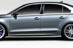2011-2014 Volkswagen Jetta Duraflex Votex Look Side Skirts 2PC - 113724