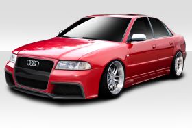 1996-2001 Audi A4 S4 B5 4DR Duraflex Version 1 Body Kit 4PC - 113725