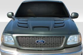 1997-2003 Ford F-150 1997-2002 Expedition Duraflex Viper Look Hood 1PC - 113775