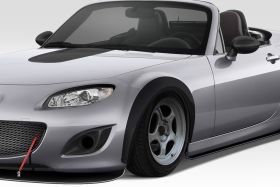 2006-2015 Mazda Miata Super20 Look Duraflex Front Fender Flares 2PC - 113779