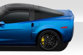 2005-2013 Chevrolet Corvette C6 Duraflex ZR1 Look Rear Fenders 2PC - 113783