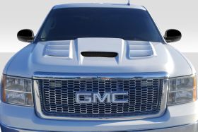 2007-2013 GMC Sierra 1500 Duraflex Viper Look Hood 1PC - 113798