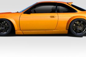 1995-1998 Nissan 240SX S14 Duraflex RBS V2 Wide Body Side Skirts 2PC - 113847