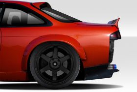 1995-1998 Nissan 240SX S14 Duraflex RBS V2 Wide Body Rear Fender Flares 2PC - 113848