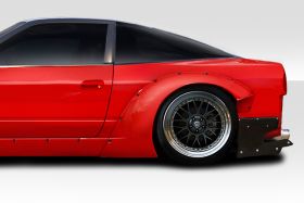 1989-1994 Nissan 240SX S13 HB Duraflex RBS V3 80mm Rear Fender Flares -2PC - 113876