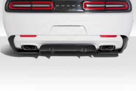2015-2019 Dodge Challenger Duraflex Circuit Rear Diffuser 3PC - 113897