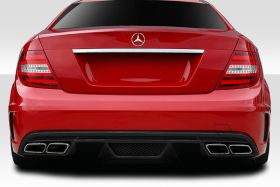 2012-2014 Mercedes C63 W204 2DR Coupe Duraflex Black Series Look Rear Bumper 1PC - 113925