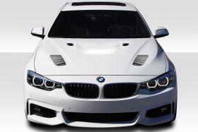 2012-2018 BMW 3 Series F30 / 2014-2018 4 Series F32 Duraflex Victory Hood 1PC - 113998