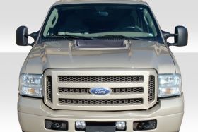 1999-2007 Ford Super Duty / 2000-2005 Ford Excursion Duraflex Raptor Look Hood 1PC - 114068