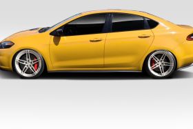 2013-2016 Dodge Dart Duraflex Scat Look Side Skirts 2PC - 114243