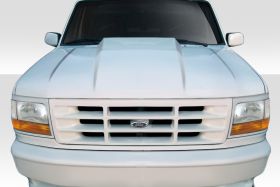1992-1996 Ford F-150 / Bronco Duraflex Cowl Hood 1PC - 114248