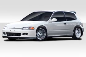1992-1995 Honda Civic 2dr / HB Duraflex J Spec Fender Flares 4PC - 114268