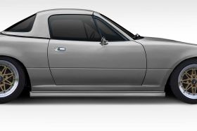 1990-1997 Mazda Miata Duraflex Type F Side Skirts Splitters 2PC - 114346