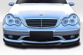 2001-2007 Mercedes C Class W203 Duraflex L Sport Front Lip Spoiler 1PC (For AMG Bumper only) - 114364