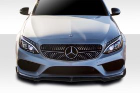2015-2018 Mercedes C Class W205 Duraflex Fortune Front Lip 1PC (For AMG Bumper only) - 114377