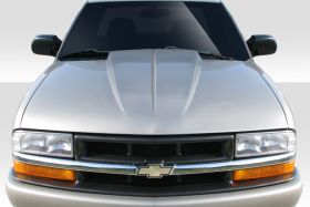 1994-2004 Chevy S10 1995-2004 Blazer Duraflex 3" Cowl Hood 1PC - 114537