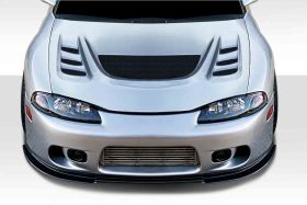 1995-1999 Mitsubishi Eclipse Eagle Talon Duraflex Evo GT Hood 1PC - 114567