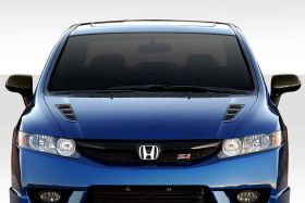 2006-2011 Honda Civic 4DR Duraflex Type M Hood 1PC - 114575