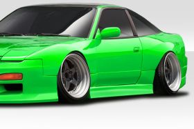 1989-1994 Nissan 240SX S13 Duraflex Sleek Side Skirts 2PC - 114591