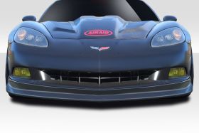 2005-2013 Chevrolet Corvette C6 Duraflex GTA Front Lip Splitter 1PC (Base Model) - 114611
