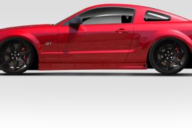 2005-2009 Ford Mustang Duraflex Blits Side Skirts 2PC - 114655