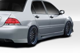 2002-2007 Mitsubishi Lancer Duraflex Trackstar Side Skirts 2PC - 114665