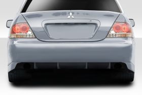 2004-2007 Mitsubishi Lancer Duraflex Trackstar Rear Bumper 1PC - 114668