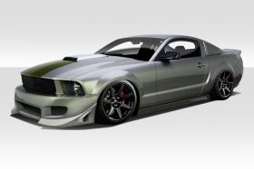 2005-2009 Ford Mustang Duraflex Blits Body Kit 4PC - 114694