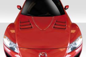 2004-2008 Mazda RX-8 Duraflex Vader Hood 1PC - 114732