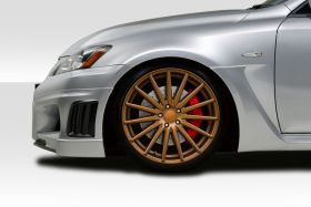 2008-2014 Lexus IS-F Duraflex W-1 Front Fenders 2PC - 114734