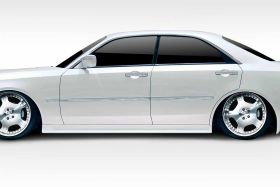 2003-2004 Infiniti M45 Y34 Duraflex A-Tech Side Skirts Rocker Panels 2PC - 114744
