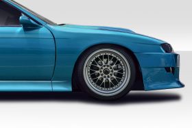 1997-1998 Nissan 240SX S14 Duraflex B Sport Wide Body Front Fender Flares 2PC - 114749