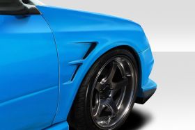 2006-2007 Subaru Impreza WRX STI 4DR Duraflex C Speed 20mm Front Fenders 2PC - 114757