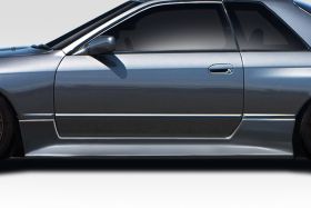 1989-1994 Nissan Skyline R32 2DR Duraflex Demon Side Skirts Rocker Panels 2PC - 114765