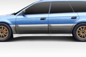 2000-2004 Subaru Legacy 4DR / 5DR Wagon Duraflex Electric Side Skirts Rocker Panels 2PC - 114778