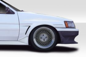 1984-1987 Toyota Corolla Levin 2DR / HB Duraflex JB Sport 20mm Front Fenders 2PC - 114793