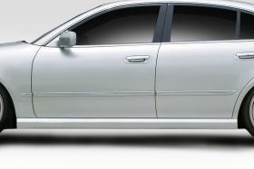 2002-2006 Infiniti Q45 Duraflex J-Design Side Skirts Rocker Panels 2PC - 114799