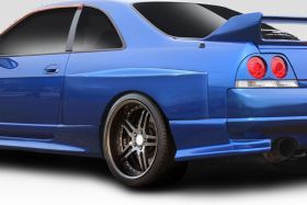 1995-1998 Nissan Skyline R33 2DR LDE Wide Body Rear Fender Flares 2PC - 114810