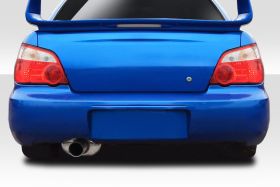 2004-2007 Subaru Impreza WRX STI 4DR Duraflex WRC Look Rear Bumper Cover 1PC - 114816