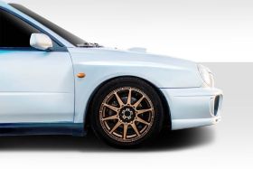 2002-2003 Subaru Impreza WRX STI 4DR Duraflex WRC Look Wide Body Front Fenders 2PC - 114817