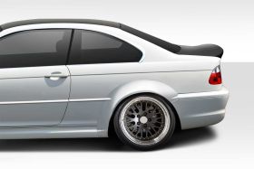 1999-2005 BMW 3 Series E46 2DR M3 Look Rear Fender Flares 2PC - 114821