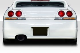 1995-1998 Nissan Skyline R33 2DR Duraflex N-1 Rear Bumper Cover 1PC - 114828