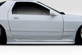 1993-1997 Mazda RX-7 Duraflex RE-GT Wide Body Side Skirt Rocker Panels 2PC - 114839