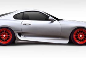 1993-1998 Toyota Supra Duraflex S Line Side Skirt Rocker Panels 2PC - 114849