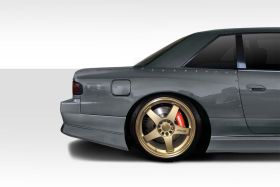1989-1994 Nissan 240SX S13 Duraflex Sprint Wide Body Rear Fenders 2PC - 114855