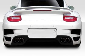 2009-2011 Porsche 911 Carrera 997 C2 C2S C5 C4S Targa 4 Targa 4S Cabriolet Duraflex Tecnika Rear Bumper Cover 2PC - 114857