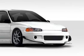 1992-1995 Honda Civic Duraflex TKO RBS Wide Body Front Canards 2PC - 114870