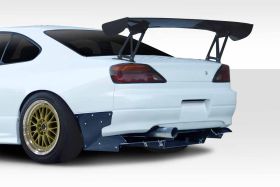 1999-2002 Nissan Silvia S15 Duraflex TKO RBS Wide Body Rear Diffuser 9PC - 114875