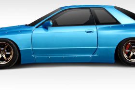 1989-1994 Nissan Skyline R32 2DR Duraflex TKO RBS Side Skirt Rocker Panels 2PC - 114876