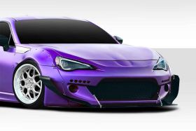 2013-2019 Scion FR-S Toyota 86 Subaru BRZ Duraflex GT500 V2 Canards 6PC - 114881